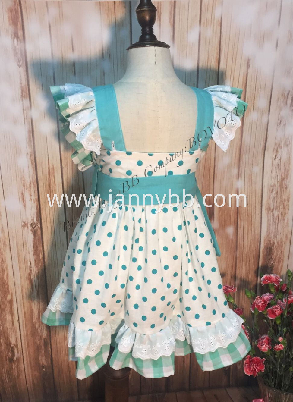 girls pinafore clothing set 